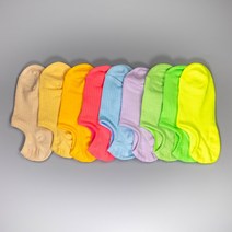 에트나 여자 파스텔리쁘 면 덧신 9color