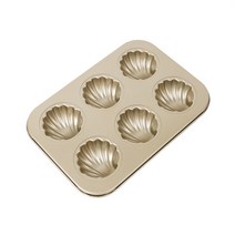 둥근 조가비팬 6구 조가비마들렌틀 마드렌느팬