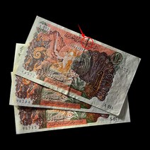 새로운 재테크 은테크 기념주화 수집주화 행운의주화 P-70b 리비아 ND (2004) 10 디나르 U