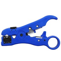 전선 폐전선 피복 탈피기 다기능 스트리퍼 자동 케이블 와이어 커터 용 전기 스트리핑, 파란색