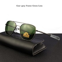 탑건 선글라스 파일럿 폴리스 안경 USA.RE 남성 품질의 브랜드 디자이너 RANDOLPH AGX 강화 유리 렌즈 AO Sun Glasses QF562