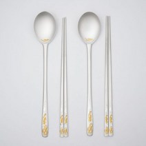 한국도자기리빙 거북 조각 금부 예단 은수저()금부 조각거북 은수저, 1벌(남성)