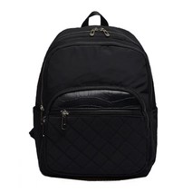 퀄팅 나일론 파이톤 여성 백팩