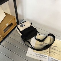 크로스백 가죽 남성 여성 학생 가방 힙색 노트북 수납 백팩 남자 어깨 조수 브랜드 휴대 전화 메신저 Ins 일본 크로스 바디 배낭 다기능 여자 숄더