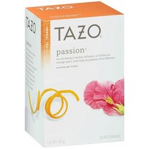 Tazo 패션 티 티백 20개 USA 미국, 20 Count (Pack of 3)