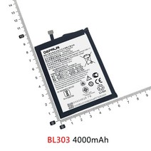 휴대폰충전기 레노버 휴대 전화 용 BL295 BL303 배터리 K5S Pro Z6 Lite 6.3 인치 Z5s, 01 BL303