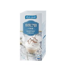 리치골드 휘핑크림 1kg x 10개