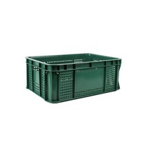 운반상자 6호 녹색 (플라스틱 농산물 상자 부품박스 공구통 소품보관 창고정리)
