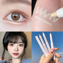 아이쉐도우 아이메이크업 아이 스틱 글리터 섀도우 팔레트 펄아이 애교살 눈화장 다이아몬드 라이너 펜슬 페이스 메이크업 형광펜 롱래스팅 매트 핑크 누에 샴페인 골드 라이너 펜, 05 안색