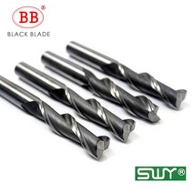 BB 엔드 밀 HSS 커터 CNC 금속 강철 플라스틱 2 3 4 플루트 톱니 1 ~ 40mm 직경 세트 ISO 임페리얼 저속, 09 2x6x12x63_03 4-Flutes