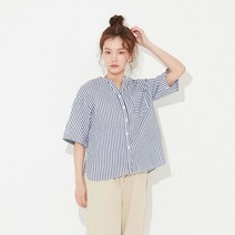 랩 LAP AK2WB623 스트라이프 반팔 셔츠 (P001843438)