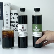 아더커피 콜드브루 500ml X 2병 디카페인 원액 대용량 더치커피, 에티오피아 예가체프, 아더커피 블렌드