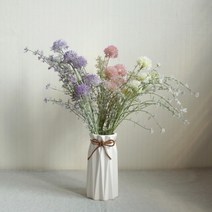 [바보사랑] 엉겅퀴 인테리어 조화꽃장식(3color), 상세 설명 참조