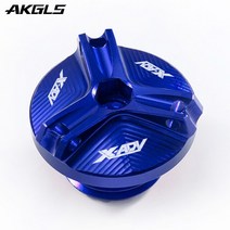 xadv750 바이크튜닝용품혼다 XADV 750 X 300 1000 2017-2019 2020 오토바이 오일 필러 플러그 필터, 03 XADV blue