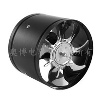 고속 환풍기 양방향 원통형 환기 배기 덕트 주방 욕실, 흰색 6인치 150 양방향 실린더 패키지 2개