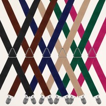 슬림 서스펜더 멜빵 남자 여자 공용 클래식 T09