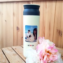 쪼물샵 1컷 포토 진공 텀블러(보온냉병) 주문제작