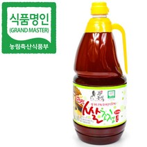 두레촌 명인 쌀조청 2.5kg/강봉석 조청 쌀엿 올리고당 물엿 꿀, 1개, 2.5kg