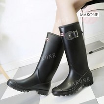 미끄럼 방지 여성 롱 레인부츠 성인 장화 가벼운 신발 비올때 비오는날 어른 꾸안꾸 레인