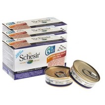 쉐지애 고양이 젤리 캔 50g x 6p, 참치 + 소고기 + 쌀 혼합맛, 3개