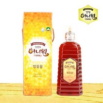허니원 밤꽃 벌꿀1kg/튜브, 상세설명 참조