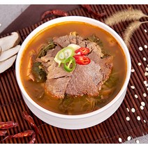 동아밥상 얼큰 보리한우탕 밀키트 기본맛 600g