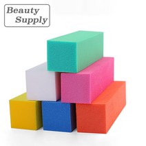 네일아트 샌딩블럭 셀프 젤네일 아트 재료 용품 파츠 샌딩블록 네일국가자격증재료 화이트샌딩, 랜덤발송