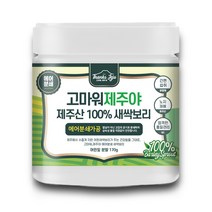 고마워 제주야 새싹보리 1+1 에어분쇄 가공 저온건조, 4+4 (1360g)