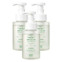 해피바스 마이크로미셀라 솝베리 버블폼 300ml x3개