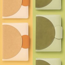 일기장 다이어리 휴대용 필기노트 교무수첩 산모수첩, 사무용 다이어리 - 오렌지