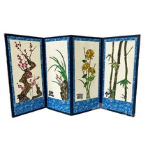 고학년 수업용 미니병풍 만들기재료 노인대학 미술학원 초딩용 어르신미술 방과후교실, 사계절