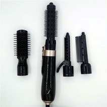 3 in 1 전문가용 전기 헤어 블로우 드라이어 브러시 스트레이트너 컬러 빗 한 단계, 미국 플러그, Hairdryer brush