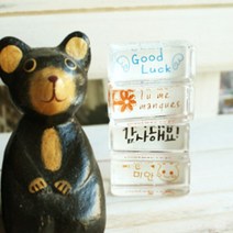 퍼니맨크리스탈스탬프Ver2 (마음시리즈)/감정스탬프 메세지스탬프 다이어리꾸미기 크리스탈도장, 223.Blessyou