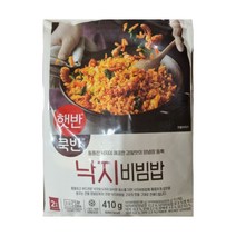 CJ 햇반 쿡반 낙지비빔밥 410g, 6개