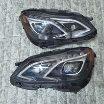 벤츠 E300 라이트 W212 후기형 중고 헤드라이트 헤드램프 전조등, 조수석