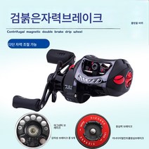 방폭선 마그네틱 브레이크 루아 물방울 바퀴 뇌강타 흑어선 릴 원투 뗏목 낚시 바퀴, 색깔3