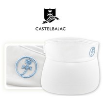 까스텔바작 여성용 더 넓은 와이드 선바이져 골프모자 CSW-97, 핑크