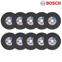 보쉬 각종 절단석 10PCS 세트 그라인더 날 4인치 핸드 금속 연마석 철 쾌속절단 길어진 제품수명, 10개