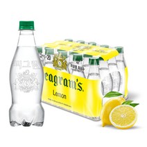 (공식) 씨그램 라벨프리 레몬 PET 450ml 20개, 3. 레몬