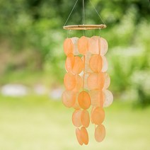 [리빙랩스] 천연 자개 모빌 오렌지, 1개