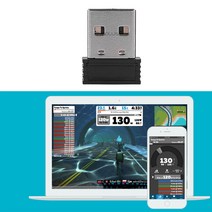Zwift 동글 즈위프트 USB ANT+ 수신기 속도계 USB동글 가민 브라이튼, 01_ANT+동글만