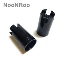 알루미늄 Gimbals 막대 성분/낚시대 건물, ID 23.5mm, Black