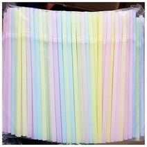 업소용 식당 식자재 주방 용품 혼합빨대 400개 X20, 1