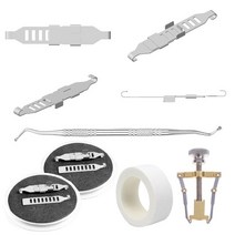 발가락 교정기 내성 발톱 도구 발톱 제거기 키트 두꺼운 클리퍼 교정 버클 페디큐어, 06 Yellow, 06 Yellow