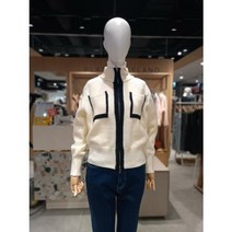 이랜드 [플라스틱아일랜드]플라스틱아일랜드 하이넥 배색 포켓 가디건 PP1KG632_신구로점