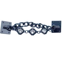 자비츠 크록 장식 악세사리 참 세트자비츠 크록 체인 펜던트 금속 신발 액세서리 1 개 성인 정원 장식