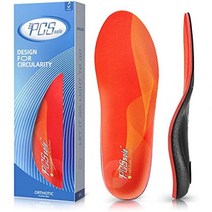 족저근막염 신발 키높이 평발 기능성 깔창 개sole 아치 지원 안창 발바닥 근막염 통증 완화 편안한 삽입물 남녀공용, Womens 12-12.5(290MM