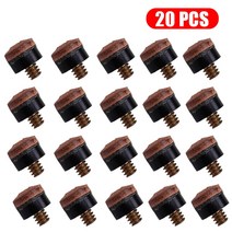 1020pcs 10mm 나사 큐 당구 스틱 및 스누커 교체 부품 단장 도구, CHINA, 20pcs