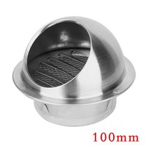 환기구 커버 에어밴트 환풍기 스테인레스 스틸 벽 천장 공기 덕트 그릴 커버 100/150mm 난방 냉각 및 캡, 02 150mm