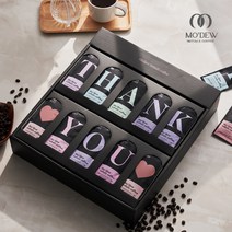 모듀 이니셜 더치커피 콜드브루 원액 (문구조합)80팩 6종 스페셜티세트, 7) I LOVE하트MOM하트 아일러브 맘세트